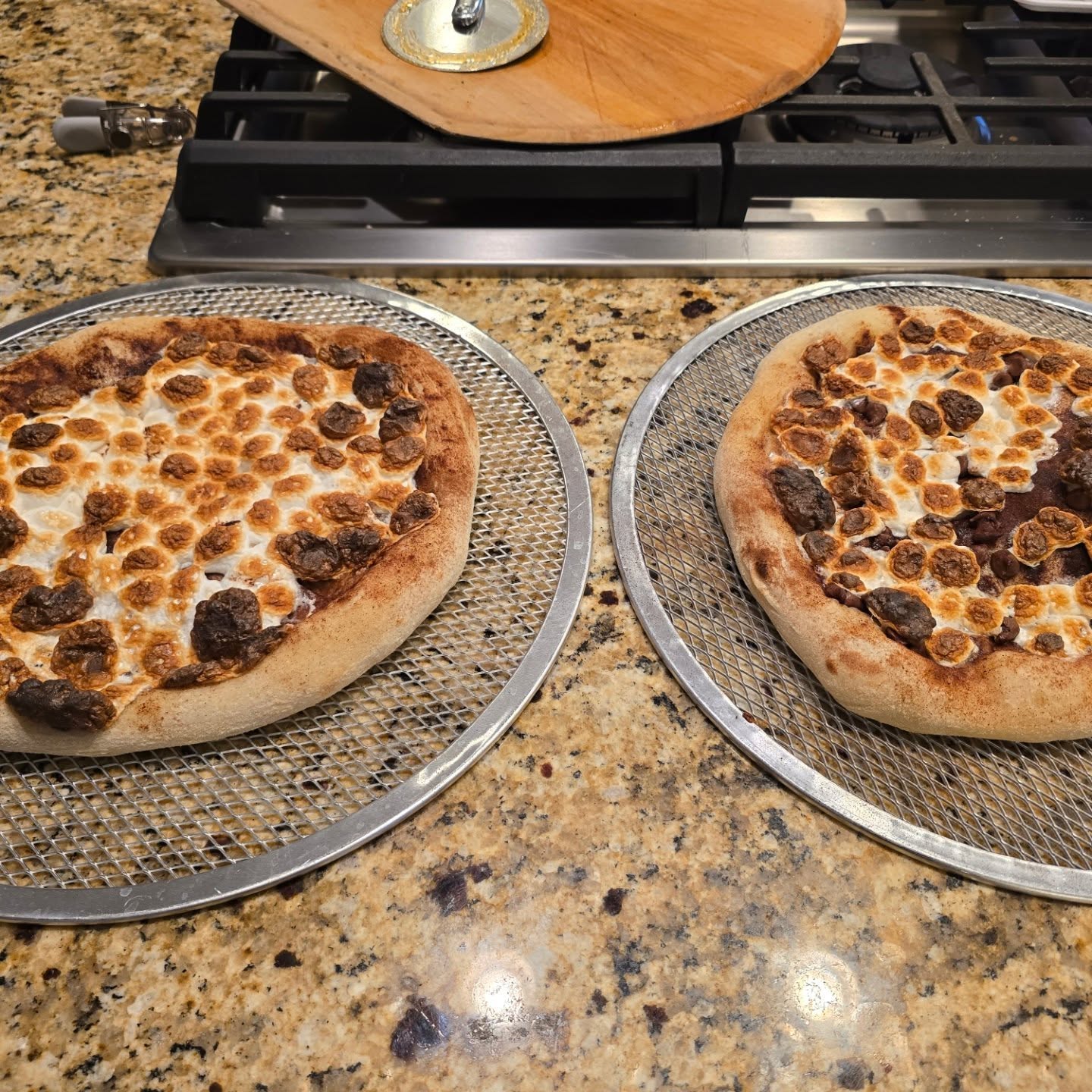 Had another good pizza night. Seems each time goes a little bit smoother