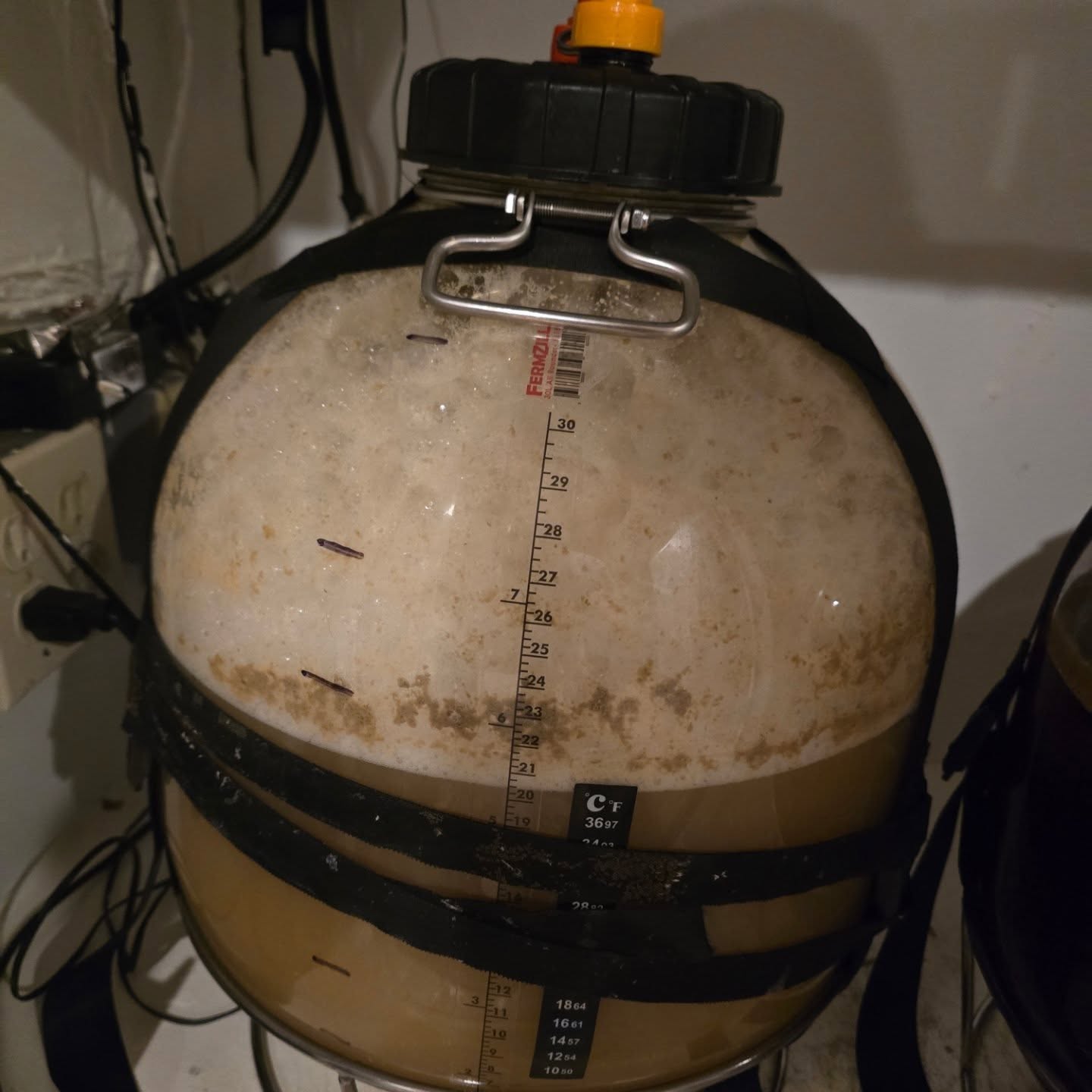 Almost did a PRV test. My spunding valve was not connected right and wasn't letting…